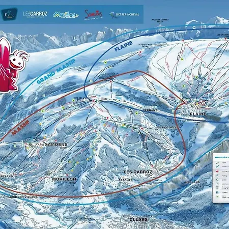 公寓 Les Carroz D'Araches 雷加霍斯达哈施